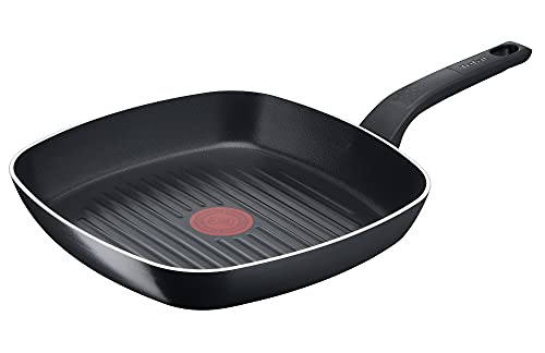 Frigideira TEFAL Easy Cook & Clean B55540 (Aço inoxidável - 26 cm) Tefal - Chapas e grelhadores - aço inoxidável, 26 cm, 3,5 L, preto branco