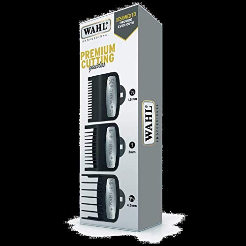 Conjunto de Acessórios para Cortador de Cabelo WAHL 0.5-1-1.5 WAHL - Barbear e cabelo - acessórios, cortador de cabelo, wahl