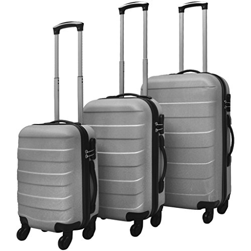 Conjunto de 3 Malas de Viagem VIDAXL (35/70/100 L) vidaXL - Malas - 3 malas, viagem, 35L, 70l, 100l