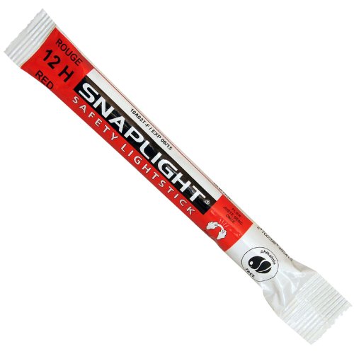 Lanterna de Campismo SNAPLIGHT Vermelho (12 Horas) 4WATER - Luzes e lanternas de acampamento - resistente à água, 12 horas, vermelho, aa