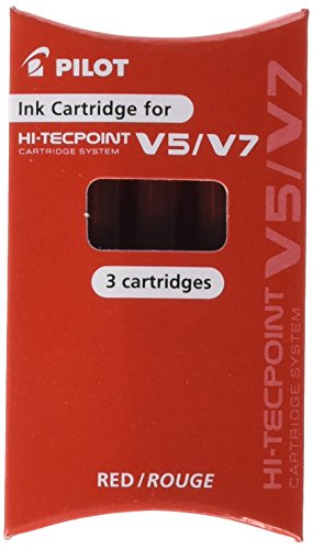 Recargas de Caneta PILOT Frixion Ball (Vermelho - 1 Unidade) Pilot - Cartuchos de toner e jato de tinta - recarga, caneta, pilot, frixion ball, vermelho, conjunto