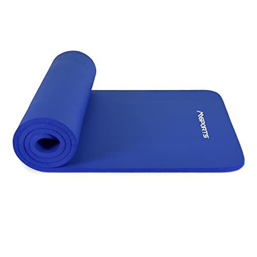 Tapete de Fitness MSports Studio (183x61x1cm) MST GmbH - Tapetes de ginásio - 183x61x1cm, material macio, respeitoso, yoga, pilates