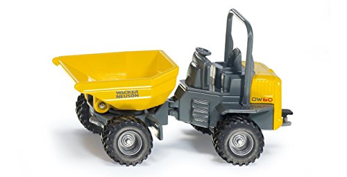 Veículo SIKU Mini Dumper Wacker Neuson DW 60 (Idade Mínima: 3 - Transportes) SIKU - Modelos em escala - 3 anos, bateria lítio, escala 1:50, metal