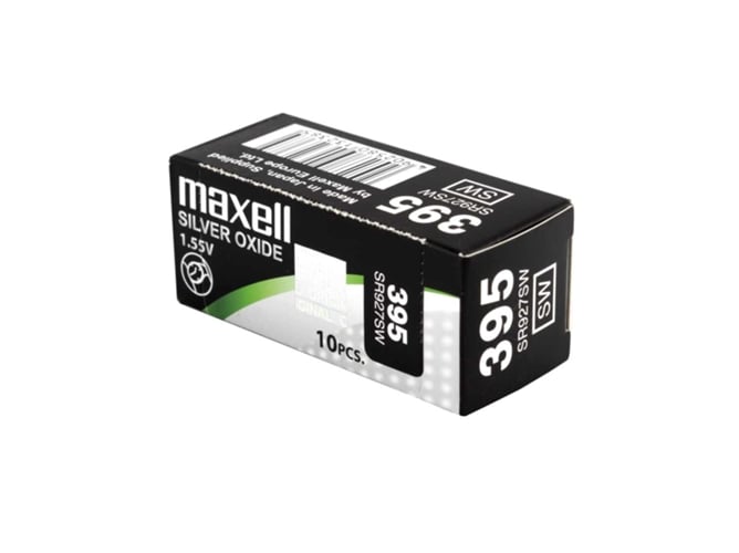 Pilhas Não Recarregáveis MAXELL 18289900 Maxell - Baterias de uso geral - alcalino, button/coin, preto azul, 1.55V