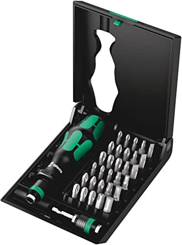 Conjunto de Ferramentas WERA Kompakt 70 Universal Wera - Chaves inglesas - ferramentas, imã permanente, rapidaptor, brocas universais