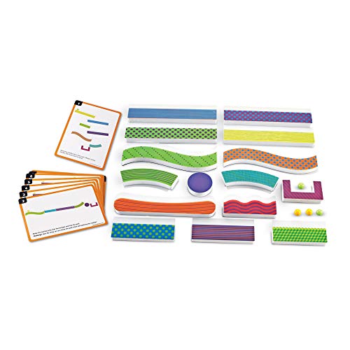 Pista Magnética para Canica LEARNING RESOURCES Tumble Trax Learning Resources - Conjuntos de pista de mármore - pista magnética, canica, LEARNING RESOURCES