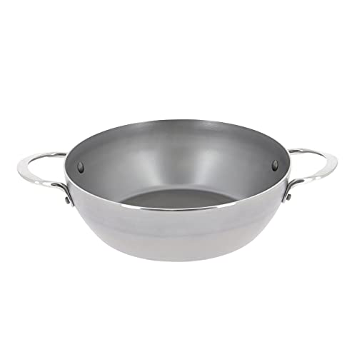 Frigideira Redonda para Saltear Buyer 5654.28 | Aço Inoxidável DE BUYER - Frigideiras e panelas de fritar - aço inoxidável, preto, branco, 30 cm