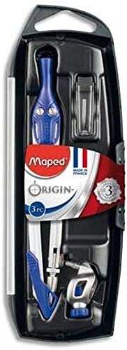 Compasso MAPED com Suporte (Idade Mínima: 6 anos) Maped - Ferramentas de medição e marcação de artesanato - suporte, 6 anos, aço inoxidável
