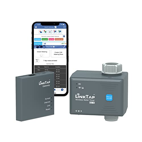 Programador Irrigação LinkTap G1S | Preto LinkTap - Controlos de aspersores - irrigação, programador