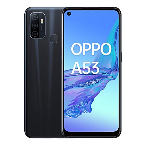 Smartphone OPPO A53 (6.5'' - 4 GB - 64 GB - Preto) Oppo - Telemóveis - 6.5 polegadas, 4 gb ram, 64 GB armazenamento, cmos sensor