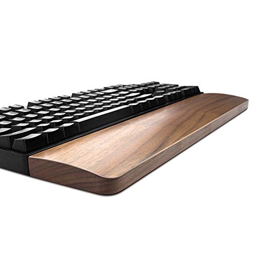 Apoio de Pulsos VAYDEER Madeira (Madeira - Preto) xunli - Apoio de pulso para teclado e mouse - madeira, preto