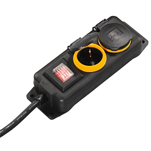 Extensão Elétrica HAMA 00137282 | Preto (Electricidade e Domótica) Hama - Fios e cabos elétricos - extensão elétrica, preto