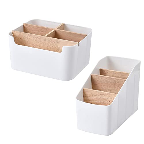 Organizadores de Secretária TOOSOAR Branco TOOSOAR - Organizadores de mesa - organizador, secretária, branco, 2 compartimentos