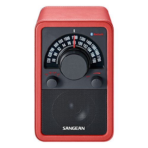 Rádio SANGEAN WR-15BT (Vermelho - Analógico e Digital - FM/AM - Bateria) Sangean - Radios - analógico, digital, fm/am, bateria