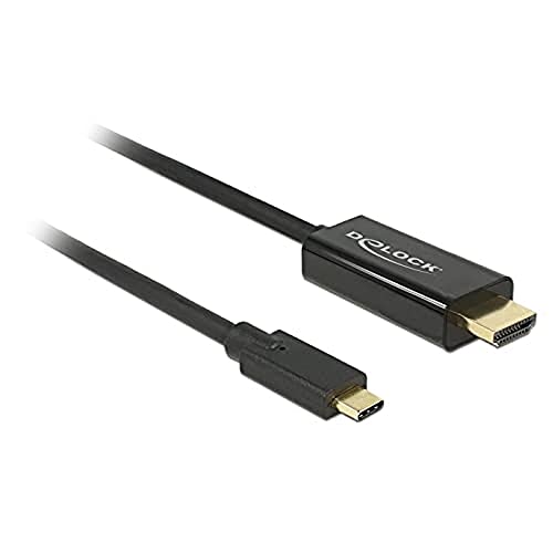 Adaptador DELOCK (USB-C - HDMI - Preto) Delock - Cabos - usb-c, hdmi, 3 m, preto