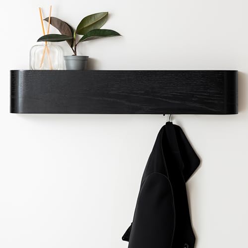 Cabide KAZAI Toke (Madeira - 40 x 8 x 30 cm) Kazai. - Roupa - madeira, 40x8x30 cm