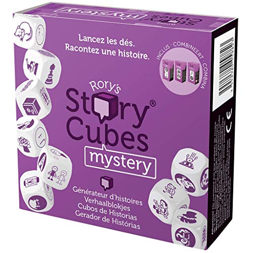 Jogo de Tabuleiro ASMODEE Story Cubes: Mystery Zygomatic - Jogos - jogo tabuleiro, story cubes, mistério