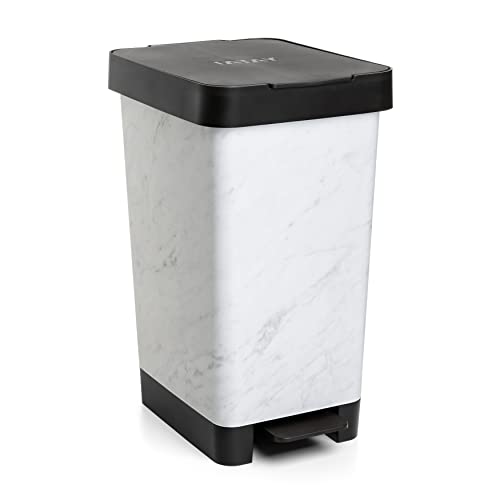 Caixote do Lixo TATAY Smart (Capacidade: 25 L) TATAY - Lixeiras e cestos de lixo - 2,5 l, pedal retrátil, plástico polipropileno, fendas