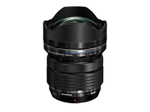 Objetiva OLYMPUS 7-14mm F2.8 PRO (Encaixe: Micro 4/3 - Abertura: f/22 - f/2.8) Olympus - Lentes de câmera - 7-14mm, f/22, f/2.8, micro 4/3