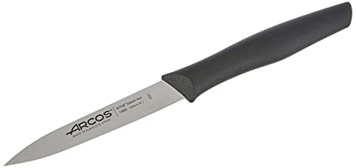 Conjunto de Faca Arcos Nova 189100 Nitrum Inox e Punho de Peças de Polipropileno Preto 6 Arcos - Facas de cozinha - nitrum, inox, polipropileno, preto