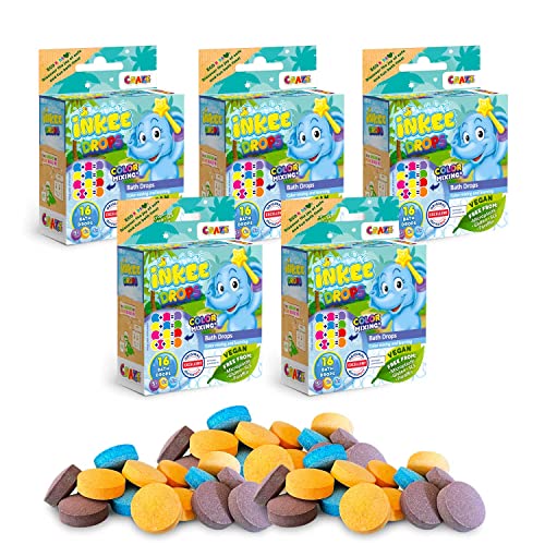 Brinquedo educativo Inkee 08002 | Amarelo CRAZE - Brinquedos de banho - brinquedo educativo, cores, sabão, banheiro