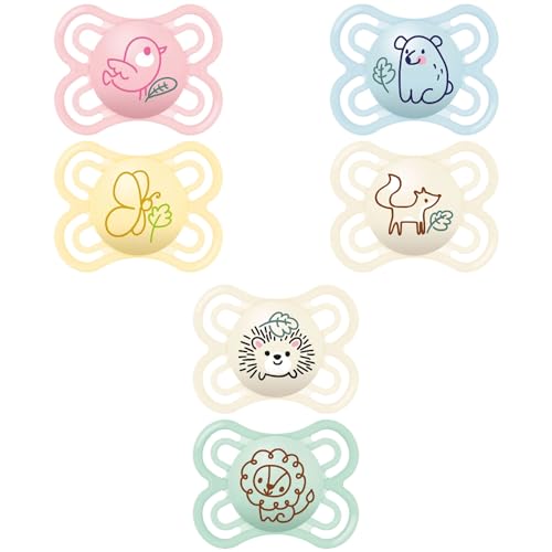 Chupeta MAM Perfect Silicone (2-6 Meses - Multicor) MAM Baby - Chupetas e mordedores - silicone, 2-6 meses, multicor, anatomica