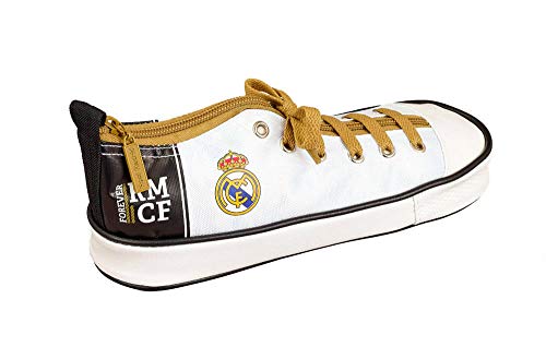 Estojo de Futebol Real Madrid (Multicor) Real Madrid - Organizadores de mesa - Real Madrid, portátil, borracha, oficial