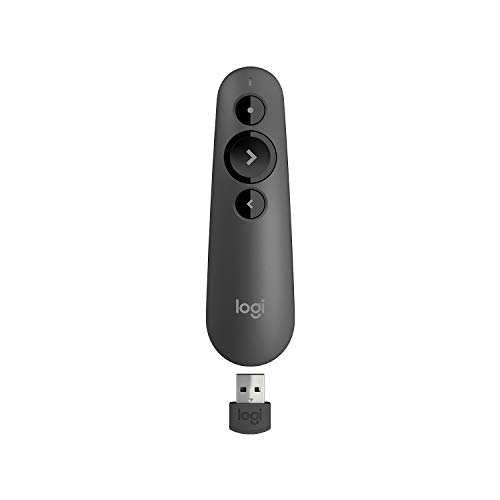 Apontador LOGITECH R500 (Wireless - Laser - Preto) Logitech - Apresentadores sem fio - wireless, laser, preto