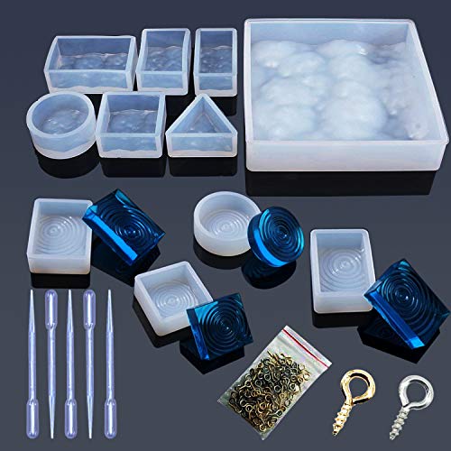 Forma de Silicone para Moldagem WOOHOME Água Wodima - Moldes de artesanato - silicone, moldagem, água