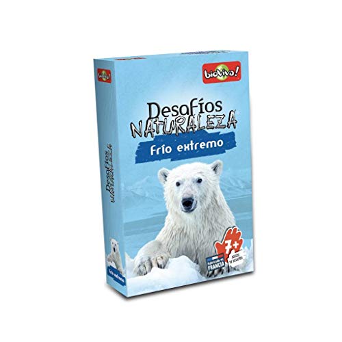 Jogo de Tabuleiro ASMODEE Sfida Della Natura: Frio Estremo Bioviva - Jogos - educativo, animais do frio extremo, jogo de cartas