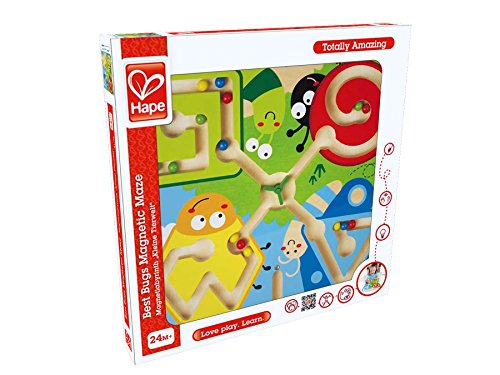 Brinquedo de Trabalhos Manuais HAPE BEST BUGS MAGNETIC MAZE HAPE - Brinquedos de atividades - trabalhos manuais, magnético, labirinto