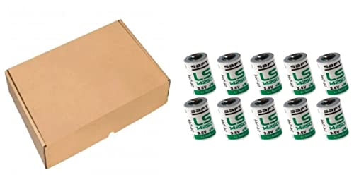 Pilhas Recarregáveis SAFT 10 x 1,5 V (Lítio) BATTERIES SAFT - Baterias de uso geral - 1350 mAh, 1,5 V, 10 pilhas, litio