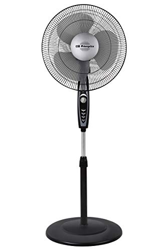 Ventilador de Pie ORBEGOZO SF-3347 (3 velocidades - 50 W - Diámetro: 40 cm) Orbegozo - Ventoinhas de mesa e de pedestal - 3 velocidades, 40 cm, temporizador, 50 W