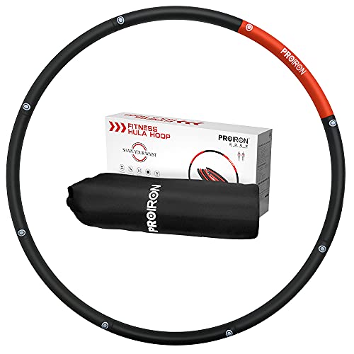 PROIRON Hula Hoop com peso 0.95/1.2/1.8 kg Shanxi Regent Works Inc. - Exercício e fitness - 0.95 kg, 1.2 kg, 1.8 kg, fitness