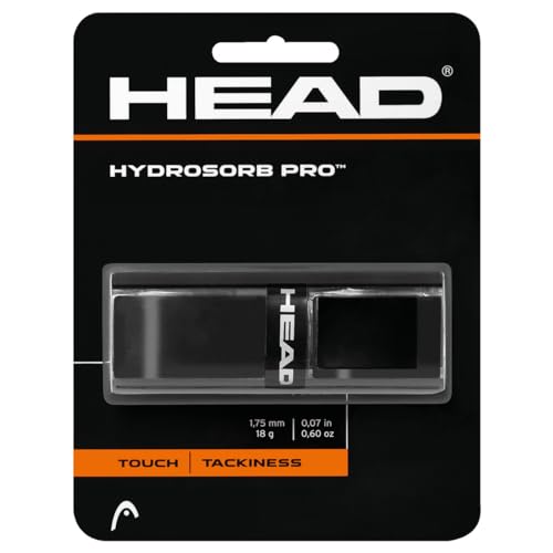 Grip de Raquetes para Tenis HEAD Racket Hydrosorb Pro (Tamanho Único) HEAD RACKET - Pegas e fitas para raquetes de tênis - grip, raquetes, tênis, head, hydrosorb pro