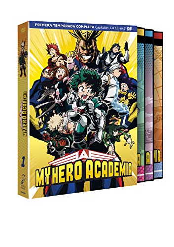 DVD My Hero Academia - Season 1 (Edição em Espanhol) SELECTA VISION - Dvds e vídeos - dvd, My Hero Academia, season 1, espanhol