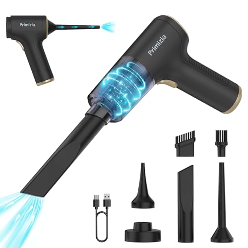 Mini Aspirador PRIMIZIA 6500PA (Autonomia: 25 min - Capacidade: 600 ml) Primizia - Aspiradores - 600 ml, 25 min, 42000 rpm, filtro hepa
