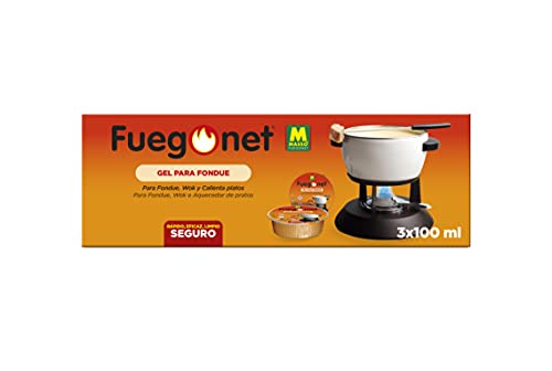 Gel de Fundição FUEGONET 231112 (Transparente - 3 Unidades) Comercial Química Massó - Móveis de exterior - transparente, 3 unidades, rapidamente, seguro