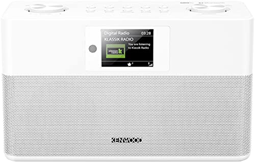 Rádio KENWOOD CR-ST80DAB-W (Preto - Digital - FM/AM/DAB - Bateria) Kenwood - Radios - digital, dab+, bluetooth, tft