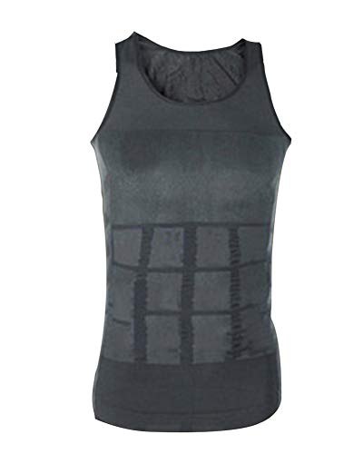 Camisola para Homem BODY SHAPER Cinzento para Fitness (XXL) LaoZanA - Roupa - cinzento, fitness, xxl