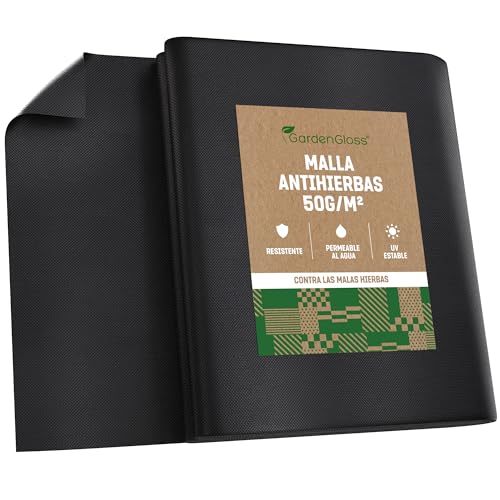 Telo Anti-Herbeira GARDENGLOSS 10M² 5X2M GardenGloss GmbH - Controle de pragas - anti-herbice, 10m², multicolor