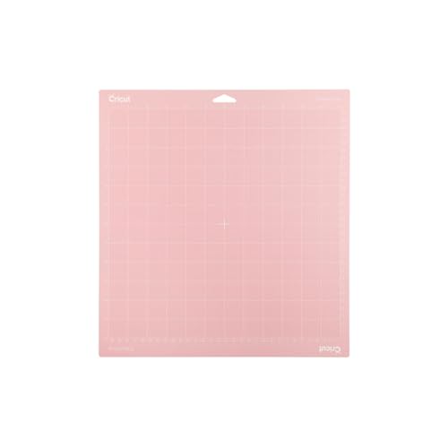 Cricut FabricGrip 30.5 x 30.5 cm (Consumíveis e Acessórios) Cricut - Tapetes de corte - plástico, 30.5 x 30.5 cm, compatível Cricut