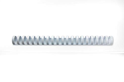 Acessório para Encadernação GBC 4028202 | Branco GBC - Pentes e espiras de encadernação - 25 mm, 50 folhas, espiga de plástico, 21 anéis