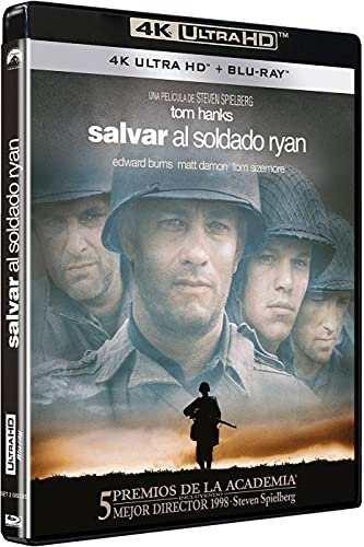 Blu-Ray Salvador Al Soldado Ryan (Edição em Espanhol) SONY (PARAMOUNT) - Dvds e vídeos - blu-ray, salvador al soldado ryan, edição em espanhol