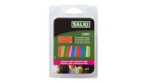 Barra de Silicone Quente para Criação e Trabalhos Manuais SALKI SALKI - Adesivos e ímãs para artesanato - silicone quente, microondas, cores variadas