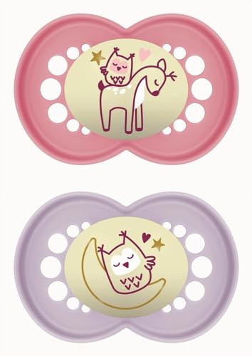 Chupeta MAM Silicone Rosa (6 meses - 2 un) MAM - Chupetas e mordedores - silicone, rosa, 6 meses, alimentação relaxada