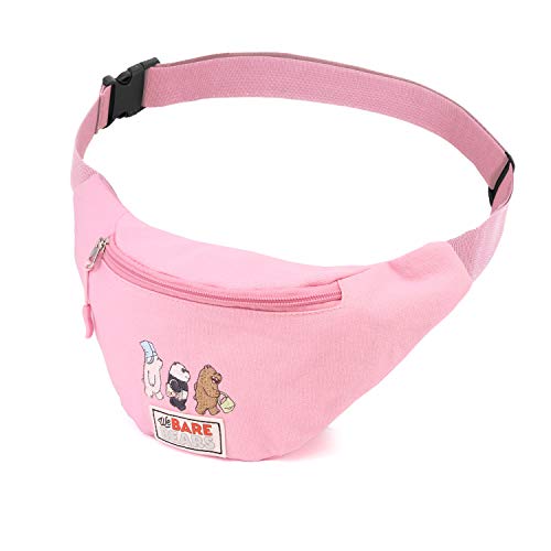 Bolsa de cinto We Bare Bears 3D (Rosa) KARACTERMANIA - Bolsas de cintura - bolsa, cinto, rosa