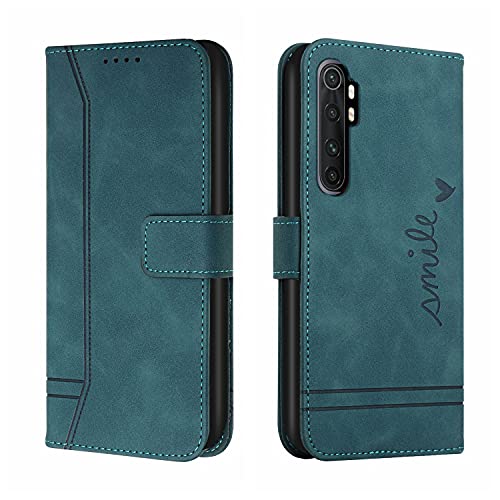 Capa Xiaomi Mi Note 10 Lite QIWEIQING Pele Verde QIWEIQING - Peças de reposição para telemóveis - capa, xiaomi mi note 10 lite, pele verde, couro