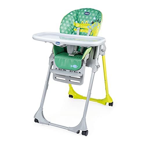 Cadeira de Refeição POLLY HOME Easy Green Chicco - Cadeiras altas e assentos elevatórios - refeição, easy green