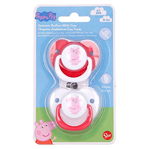 Chucha ANATOMIC Silicone 2 Peças (Multicor - 12 x 10 cm) Stor - Chupetas e mordedores - silicone, anatómico, 2 peças, multicor